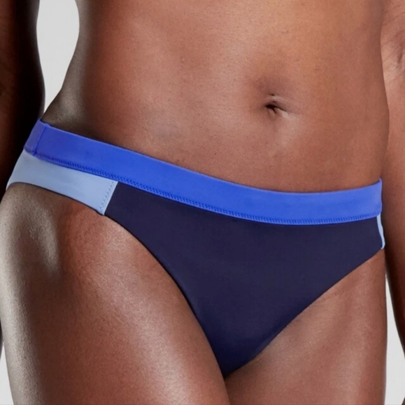 Athleta Freestyle Colorblock Bikini Bottom - M - Picture 1 of 6
